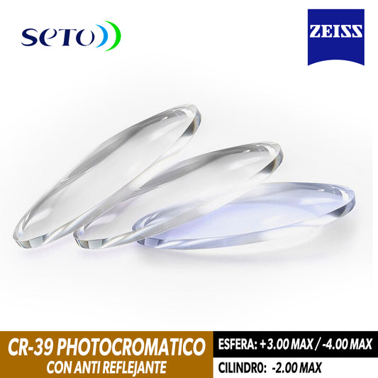 MICAS CR-39 FOTOCROMATICO + ANTI REFLEJANTE